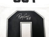 Oakland Raiders Ray Guy Autographed White Jersey "HOF 14" Beckett BAS QR Stock #256904