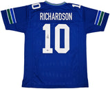 Seattle Seahawks Paul Richardson Autographed Blue Jersey GTSM Stock #256888