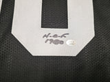 Oakland Raiders Jim Otto Autographed Black Jersey GTSM Stock #256891