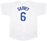 Los Angeles Dodgers Steve Garvey Autographed White Jersey Beckett BAS Witness Stock #256840