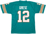 Miami Dolphins Bob Griese Autographed Teal Jersey Beckett BAS Witness Stock #256900