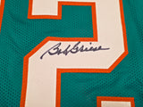 Miami Dolphins Bob Griese Autographed Teal Jersey Beckett BAS Witness Stock #256900