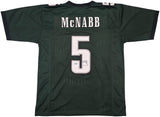 Philadelphia Eagles Donovan McNabb Autographed Green Jersey IS Holo & Beckett BAS Witness Stock #256859