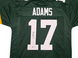Green Bay Packers Davante Adams Autographed Green Jersey Beckett BAS Witness Stock #256914