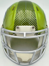 Zach Charbonnet Autographed Seattle Seahawks Flash Green Speed Mini Helmet MCS Holo Stock #256965
