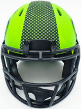 Zach Charbonnet Autographed Seattle Seahawks Rave Green Speed Mini Helmet MCS Holo Stock #256968
