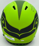 Zach Charbonnet Autographed Seattle Seahawks Rave Green Full Size Speed Replica Helmet MCS Holo Stock #256946
