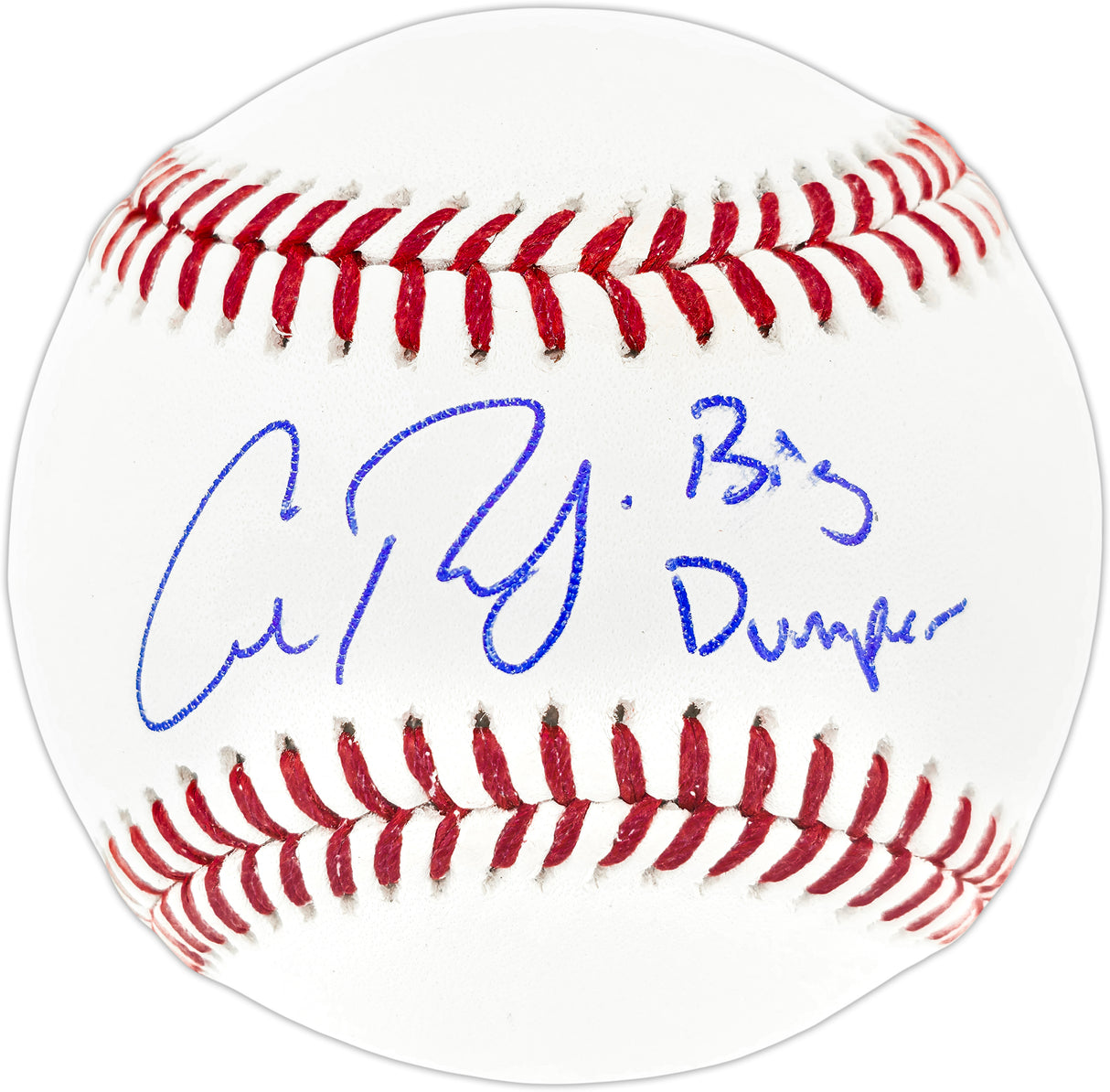 Cal Raleigh Autographed Official MLB Baseball Seattle Mariners "Big Dumper" Fanatics & MLB Holo Stock #256937