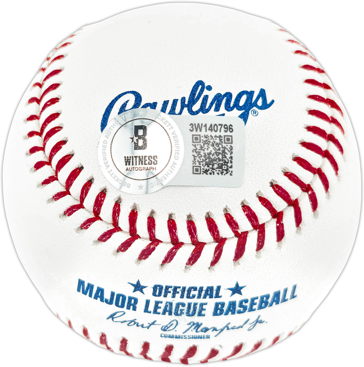 Jose Canseco Autographed Official MLB Baseball Oakland A's "88 AL MVP" Beckett BAS Witness Stock #259977