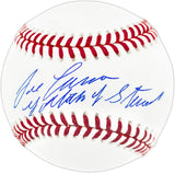 Jose Canseco Autographed Official MLB Baseball Oakland A's "Godfather Of Steroids" Beckett BAS Witness Stock #259978