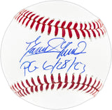 Domingo German Autographed Official MLB Baseball New York Yankees "PG 6/28/23" Beckett BAS Witness Stock #259982