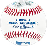 Domingo German Autographed Official MLB Baseball New York Yankees "PG 6/28/23" Beckett BAS Witness Stock #259982