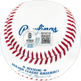 Domingo German Autographed Official MLB Baseball New York Yankees "PG 6/28/23" Beckett BAS Witness Stock #259982