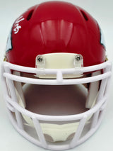 Jamaal Charles Autographed Kansas City Chiefs Red Speed Mini Helmet Beckett BAS Witness Stock #260052