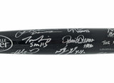 The Sandlot Movie Cast Autographed Black Louisville Slugger Baseball Bat With 8 Signatures Beckett BAS Witness Stock #260068