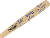 The Sandlot Movie Cast Autographed Black Louisville Slugger Baseball Bat With 8 Signatures Beckett BAS Witness Stock #260068