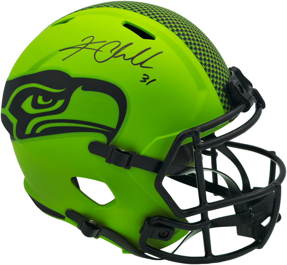 Seahawks Rave Kam Chancellor Signed Memorabilia – Seahawks Helmet BAS – Pristine ...