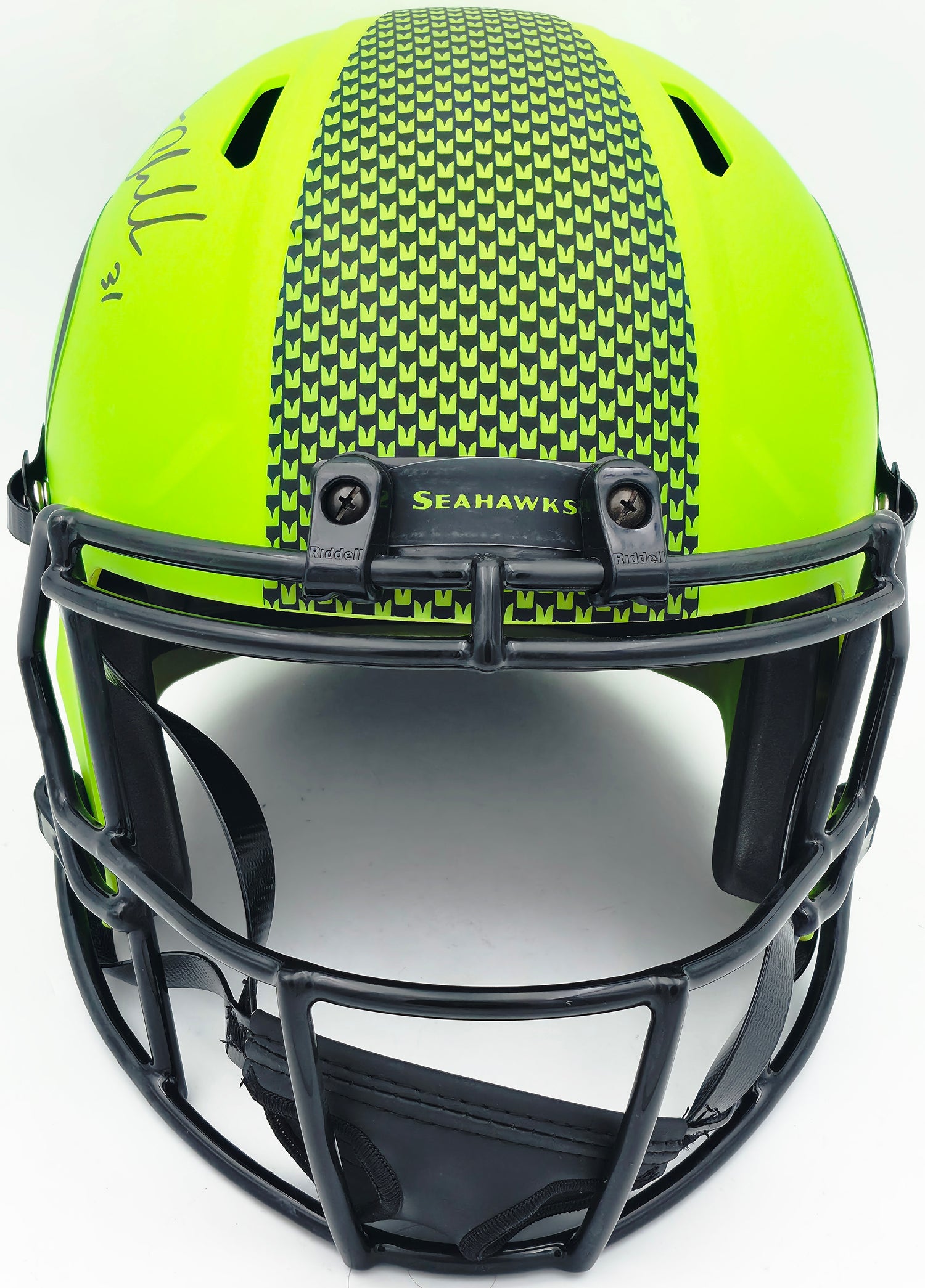 Seahawks Rave Kam Chancellor Signed Memorabilia – Seahawks Helmet BAS – Pristine ...