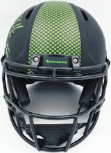 Kam Chancellor Autographed Seattle Seahawks Eclipse Black Full Size Speed Authentic Helmet "Bam Bam" Beckett BAS Witness Stock #258292