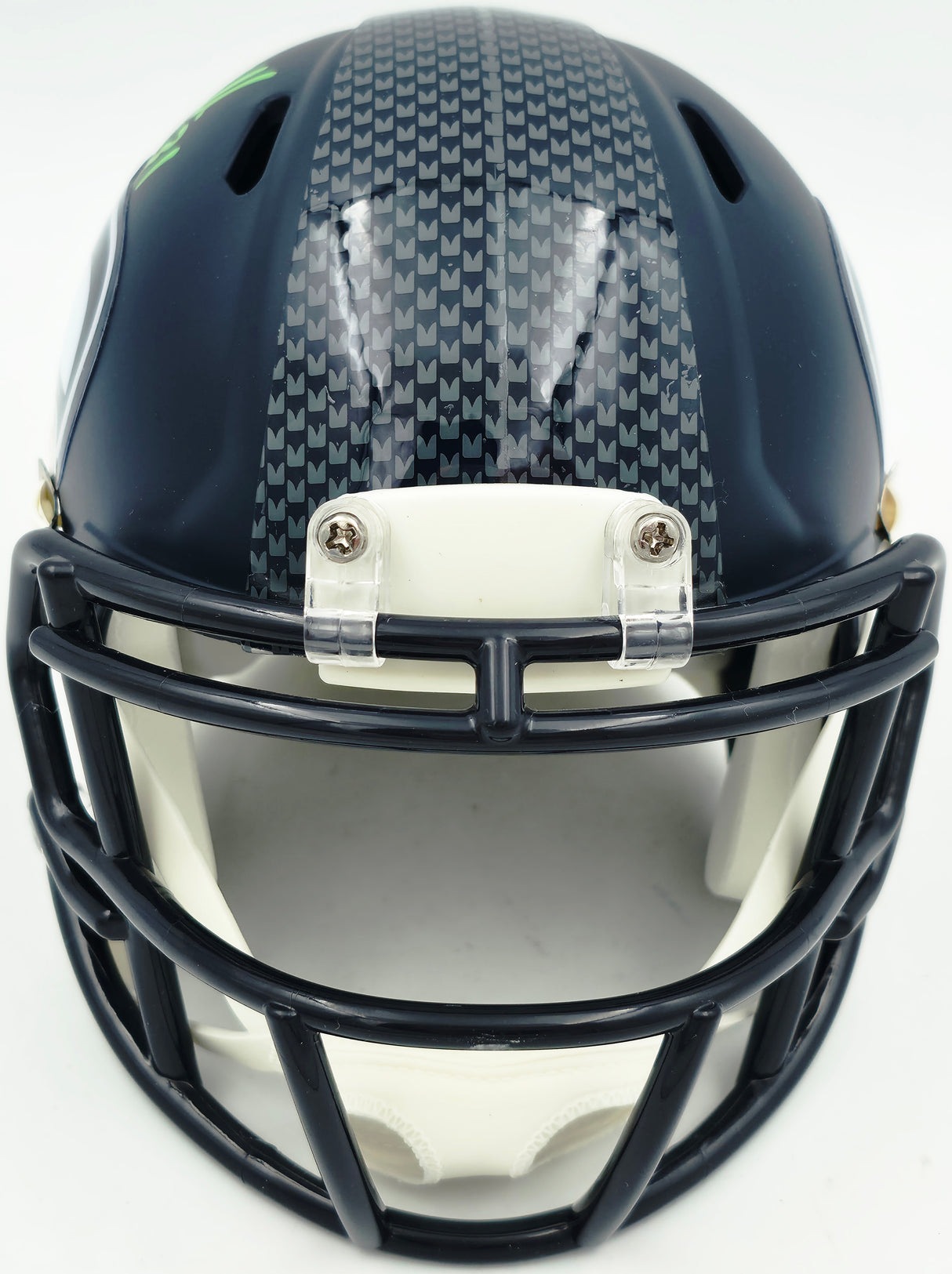 Kam Chancellor Autographed Seattle Seahawks Blue Speed Mini Helmet Beckett BAS Witness Stock #259855