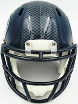 Kam Chancellor Autographed Seattle Seahawks Blue Speed Mini Helmet Beckett BAS Witness Stock #259855