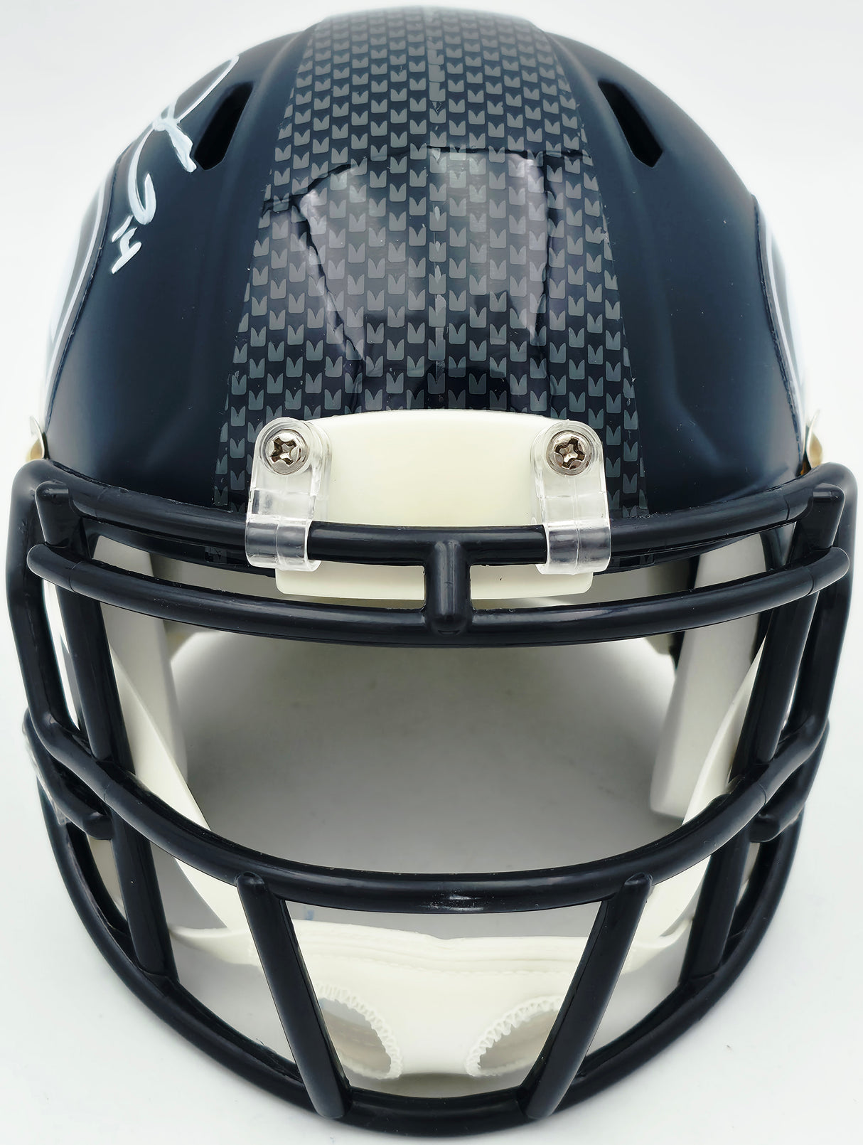 Sam Darnold Autographed Seattle Seahawks Blue Speed Mini Helmet Beckett BAS Witness Stock #261513