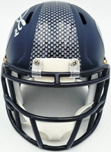 Sam Darnold Autographed Seattle Seahawks Blue Speed Mini Helmet Beckett BAS Witness Stock #261514