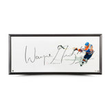 Wayne Gretzky Autographed Framed 'The Show' 18x44 Photo Edmonton Oilers UDA Holo Stock #261615