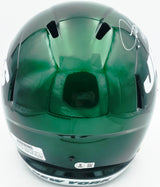 LaDainian Tomlinson Autographed New York Jets 2019 Alternate Green Full Size Speed Replica Helmet "HOF 17" Beckett BAS Witness Stock #261833