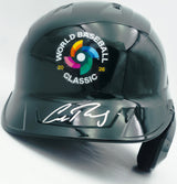 Cal Raleigh Autographed Team USA Green 2026 WBC Logo Full Size Mach Pro Replica Batting Helmet Fanatics & MLB Holo Stock #261840