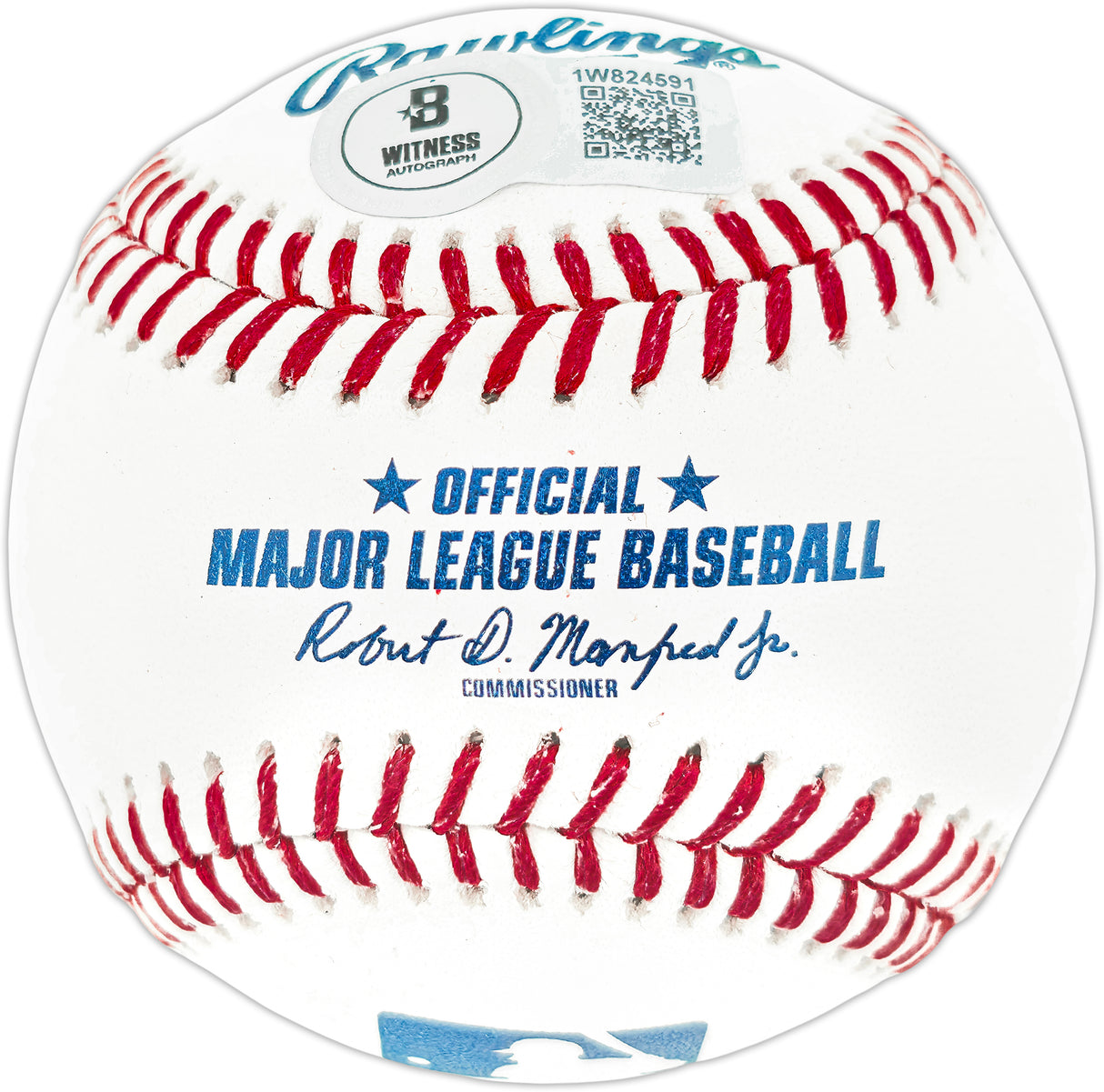 Gunnar Henderson Autographed Official MLB Baseball Baltimore Orioles Beckett BAS Witness Stock #261816