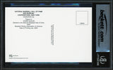 Ichiro Suzuki Autographed Hall of Fame Plaque Postcard Seattle Mariners Auto Grade Gem Mint 10 Beckett BAS Stock #261813