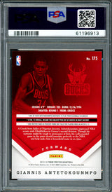 Giannis Antetokounmpo Autographed 2013 Panini Prestige Rookie Card #175 Milwaukee Bucks PSA 9 Auto Grade Mint 9 PSA/DNA Stock #262003