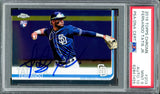 Fernando Tatis Jr. Autographed 2019 Topps Chrome Rookie Card #203 San Diego Padres PSA 9 Auto Grade Gem Mint 10 PSA/DNA Stock #262018