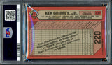 Ken Griffey Jr. Autographed 1989 Bowman Rookie Card #220 Seattle Mariners PSA 9 Auto Grade Gem Mint 10 PSA/DNA Stock #262020