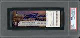 Julio Rodriguez Autographed 2022 MLB Debut Rookie Ticket 4/8/2022 Seattle Mariners PSA 10 Auto Grade Gem Mint 10 "MLB Debut" (Stadium) PSA/DNA Stock #262030