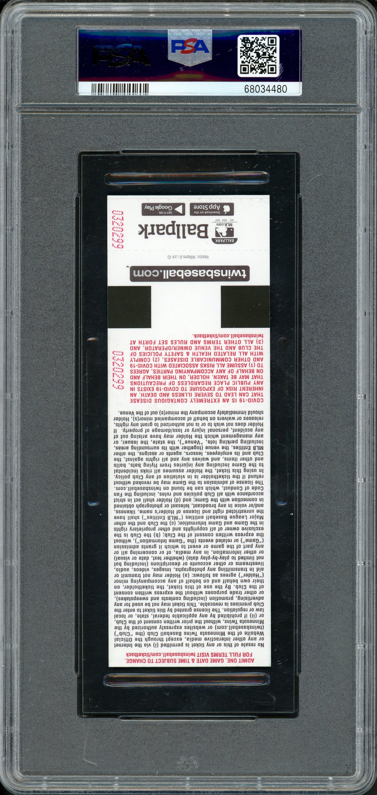 Julio Rodriguez Autographed 2022 MLB Debut Rookie Ticket 4/8/2022 Seattle Mariners PSA 10 Auto Grade Gem Mint 10 "MLB Debut" (Stadium) PSA/DNA Stock #262030