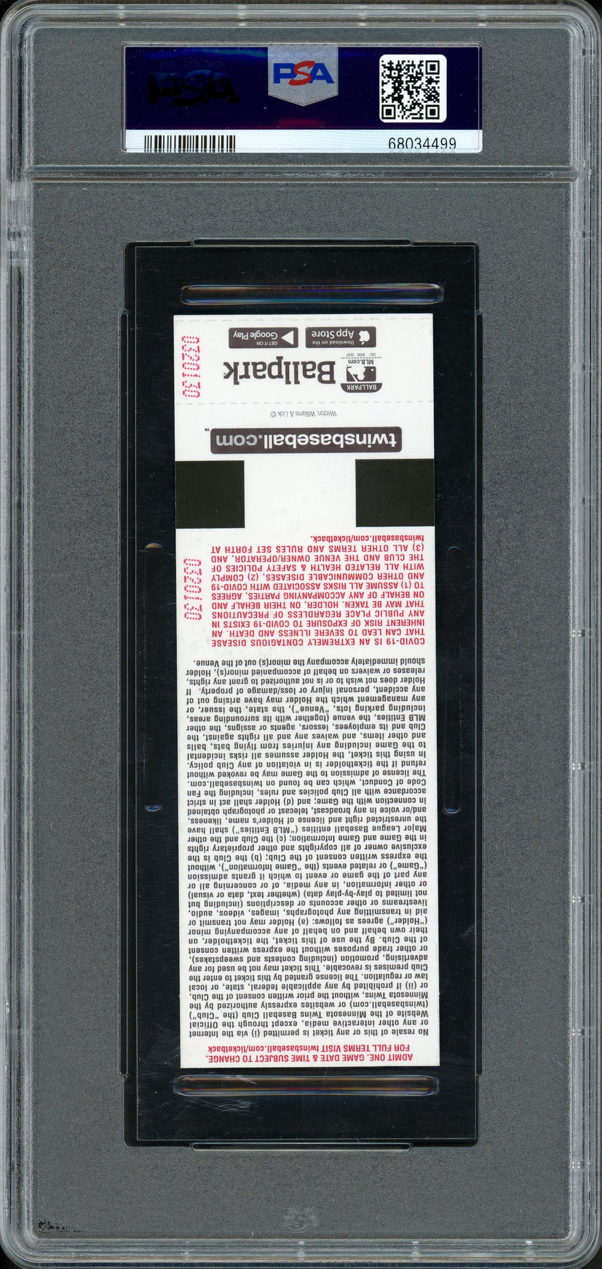 Julio Rodriguez Autographed 2022 MLB Debut Rookie Ticket 4/8/2022 Seattle Mariners PSA 9 Auto Grade Gem Mint 10 "MLB Debut" (Field) PSA/DNA Stock #262036