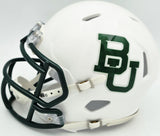 Mike Singletary Autographed Baylor Bears White Speed Mini Helmet Beckett BAS Witness Stock #261922