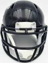 Brian Urlacher Autographed Chicago Bears Blue Speed Mini Helmet (In White) "HOF 18" Beckett BAS Witness Stock #261924