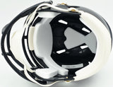 Mike Sainristil Autographed Washington Commanders Black 2022 Alternate Speed Mini Helmet Beckett BAS Witness Stock #261954