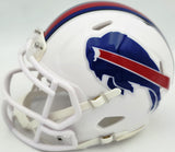 LeSean McCoy Autographed Buffalo Bills White Speed Mini Helmet JSA Witness Stock #261966