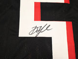 Atlanta Falcons Drake London Autographed Black Jersey Beckett BAS Witness Stock #261837