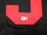 San Francisco 49ers NaVorro Bowman Autographed Black Jersey Beckett BAS Witness Stock #260074
