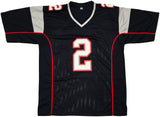 New England Patriots Doug Flutie Autographed Blue Jersey Beckett BAS Witness Stock #260076