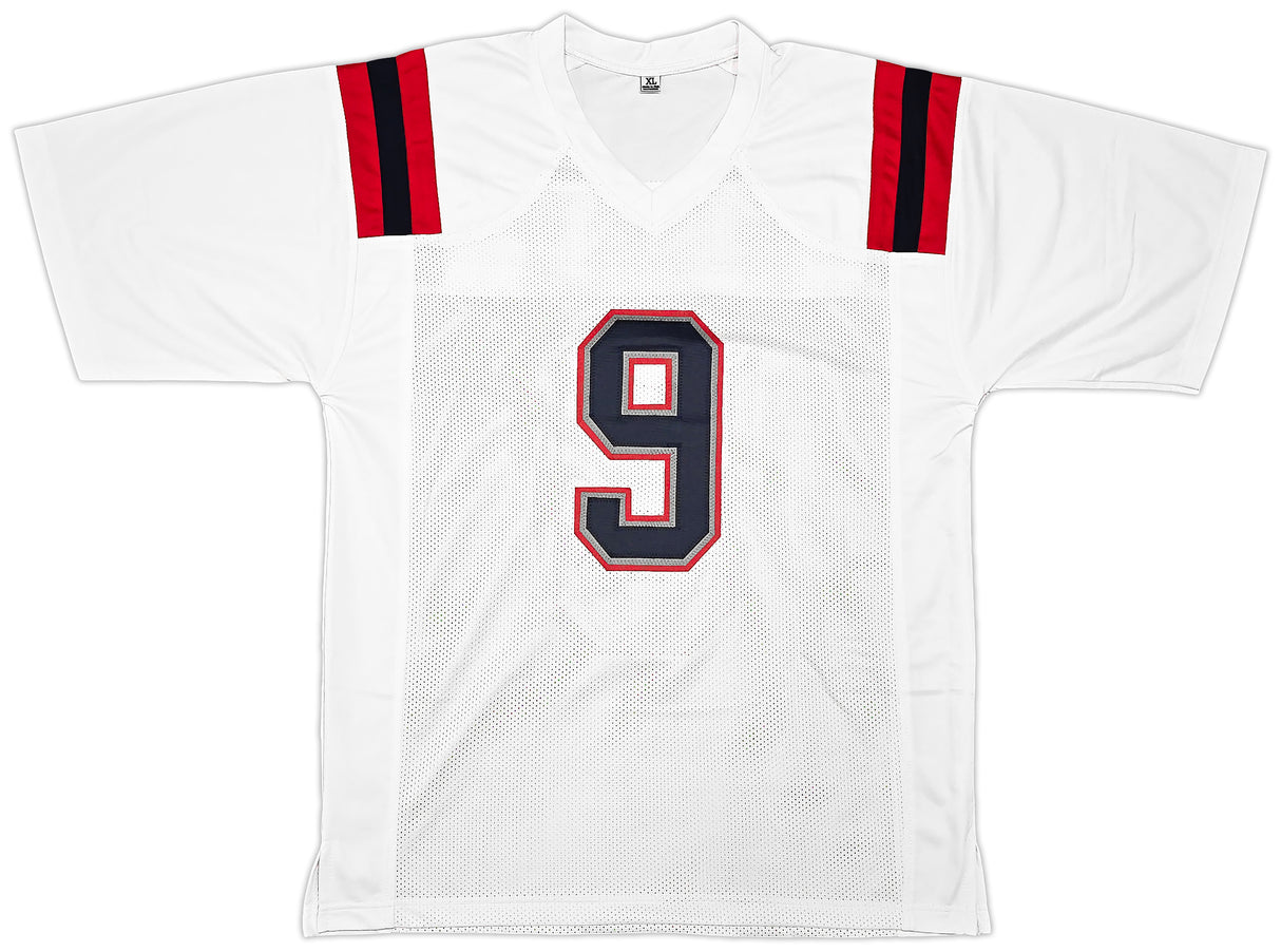 New England Patriots Kayshon Boutte Autographed White Jersey Beckett BAS Witness Stock #261914