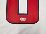 Washington Capitals Alex Ovechkin Autographed White Jersey Beckett BAS QR Stock #261918