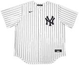 New York Yankees Mariano Rivera Autographed White Pinstripe Nike Jersey Size XL "HOF 2019" Beckett BAS QR Stock #261403