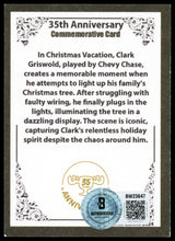 Chevy Chase Autographed Christmas Vacation 35th Anniversary Trading Card "Father Christmas" Beckett BAS QR Stock #261947