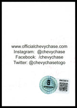Chevy Chase Autographed Three Amigos Trading Card "Softest Lips in the West" Beckett BAS QR Stock #261950